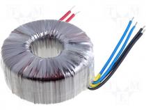 TST600W/2X55V - Toroidal mains transformer, 600W, 230/2x55V