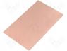 LAM100X160E1.5 - Copper clad board 1,5mm single sided