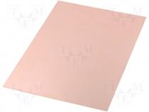 Copper clad board 1,5mm single sided