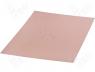 LAM457X610E1.5 - Copper clad epoxy board 457x610x1,5mm single sided