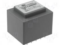   - Encapsulated trafo, PCB mount, 2,5VA, 230/9V, 0,27A