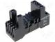 PT78740 - Relay socket, DIN rail mounting, 4 poles